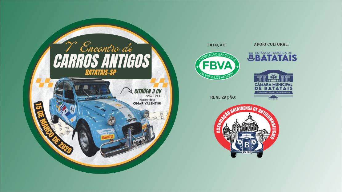 Sétimo Encontro de Carros Antigos de Batatais