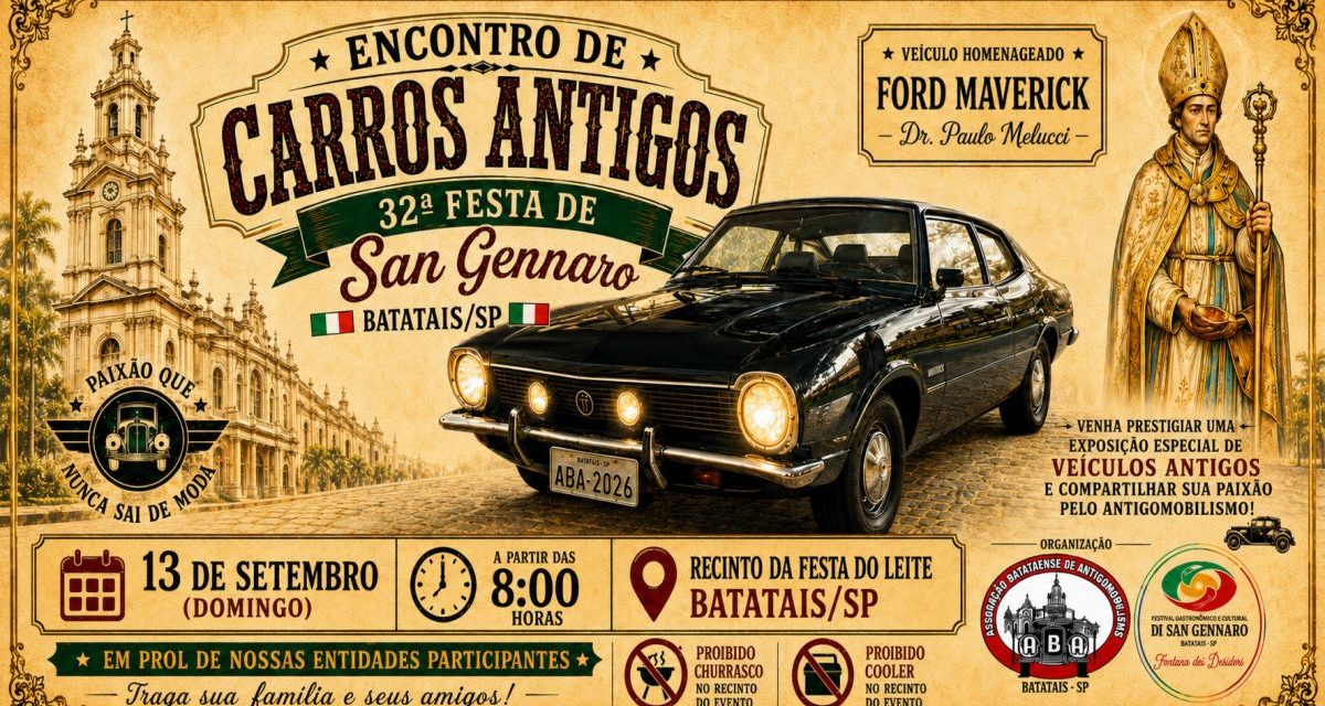 Encontro de Carros Antigos